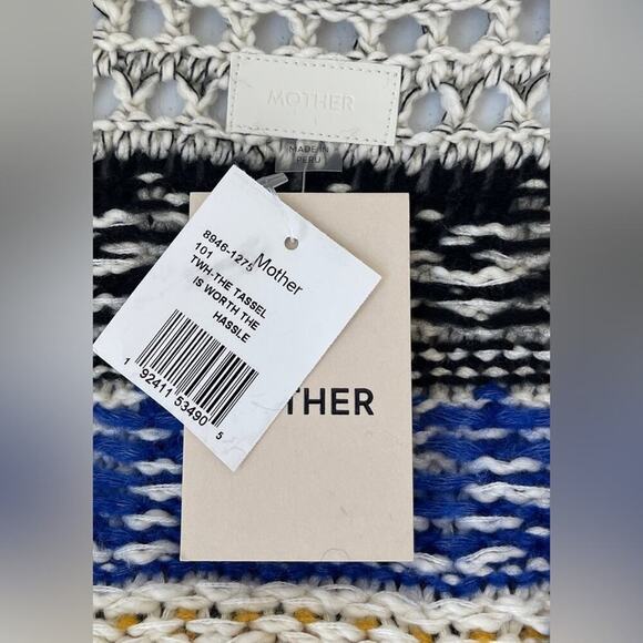 MOTHER The Fringe Cardigan The Tassel‎ is Worth the Hassle Size M NWT - Picture 4 of 7